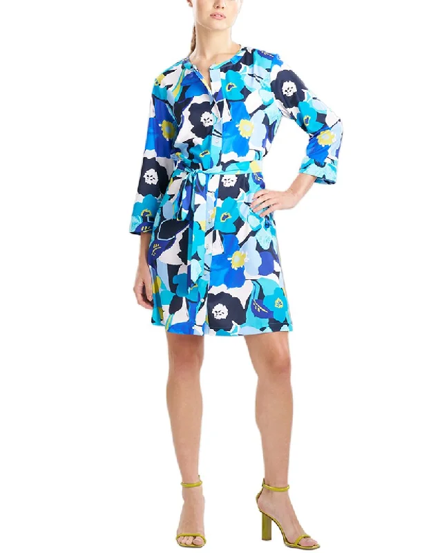 Fashion Forward, Function First Natori Shirt Dress Tropical Island - Inspired Attire