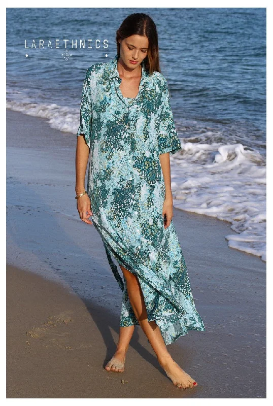 Sophisticated Street Style Offers Cassandra Maxi Shirt Dress Great Prices on Feminine Styles