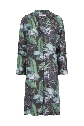 Statement Fashion Offers PR uno black orchid shirt dress Clearance Event