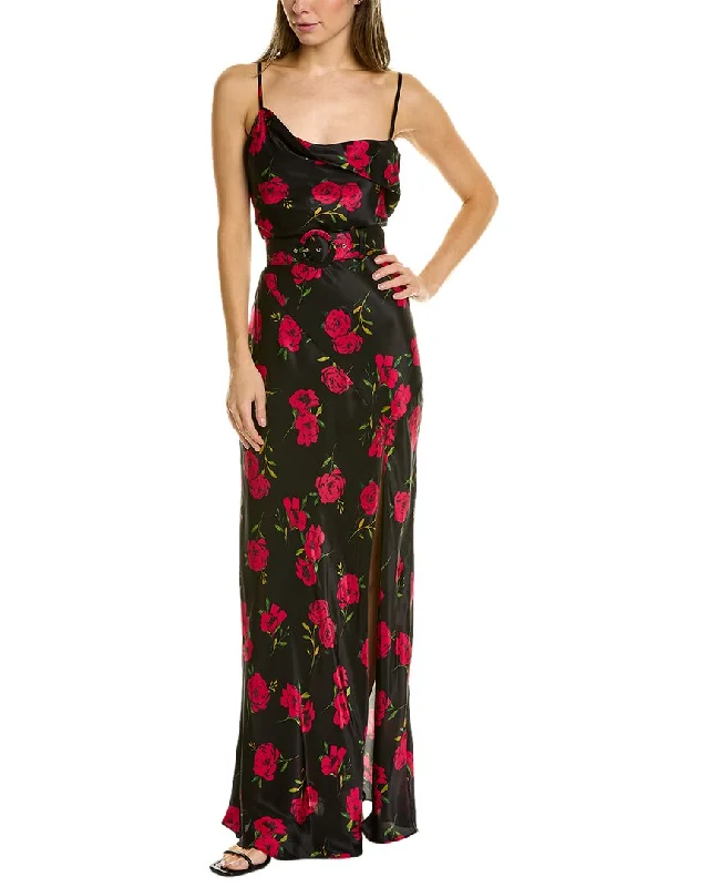 Budget Saver Nicholas Belira Silk-Blend Gown Charming Silhouette