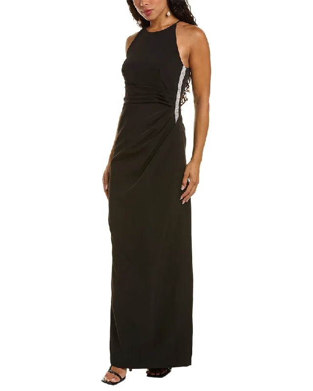 Limited Time Special Offer Halston Annika Gown Graceful Movement