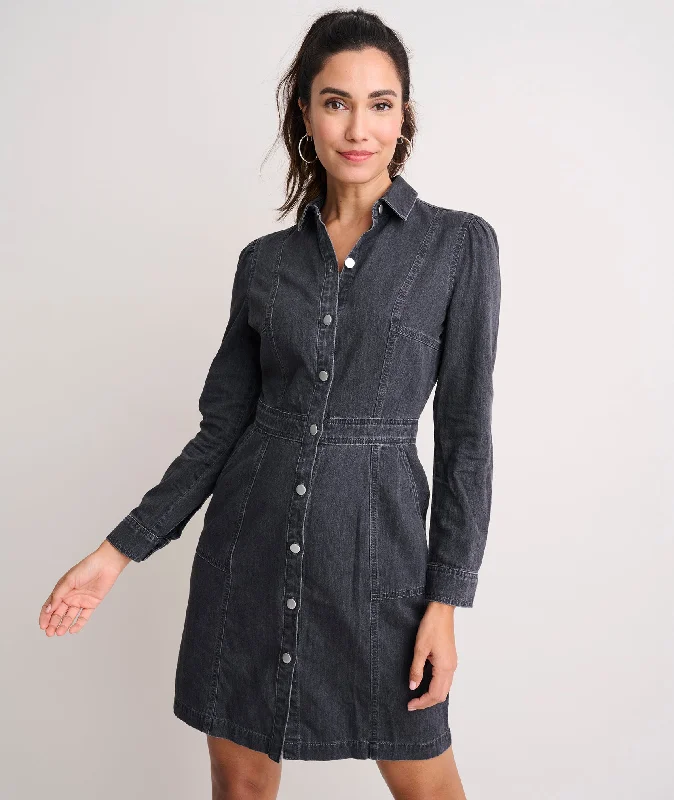 Big Savings Denim Annie Shirt Dress Urban Sophistication