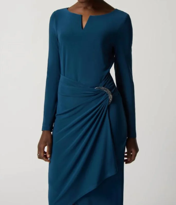 You'Ll Love Us Because Long Sleeve Seth Dress In Nightfall Limited - Time Bundle