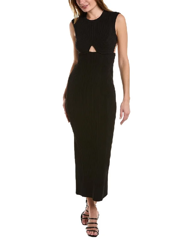 Daily Deals Hervé Léger Variegated Rib Gown Flash Sale