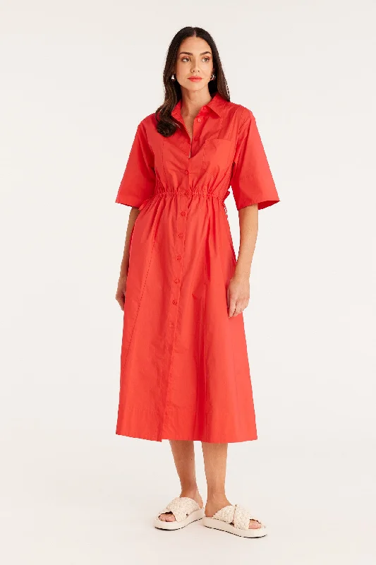 Bold Style Discounts Cable Melbourne Lucy Poplin Shirt Dress Final Clearance