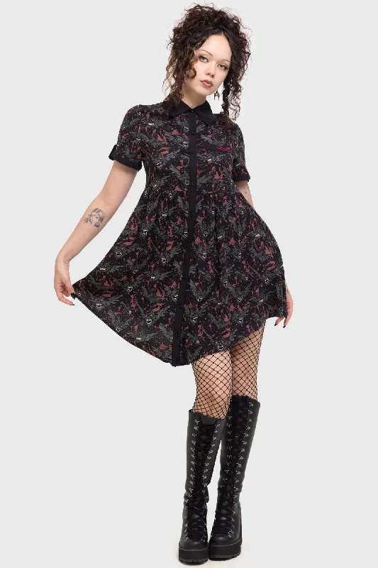 Budget Friendly The Gremlins Are Coming Shirt Dress Graceful Movement