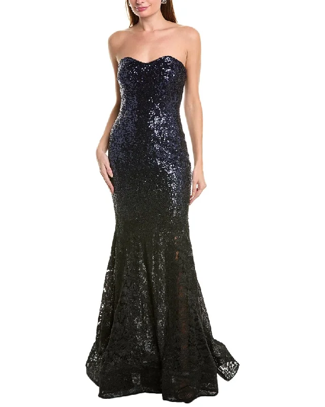 Stupidly Low Prices Rene Ruiz Sequin & Lace Gown Great Prices on Feminine Styles