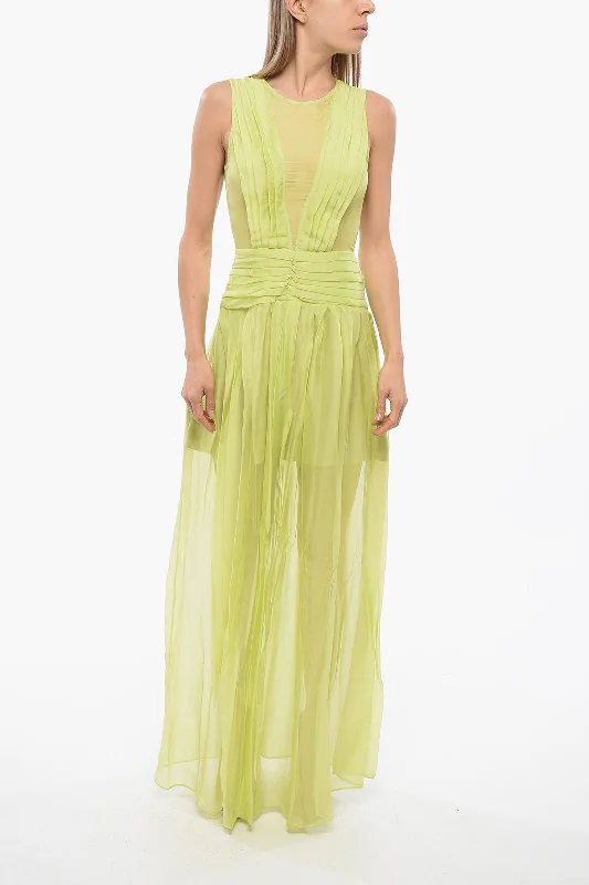 Easy Elegance Sales John Richmond Sleeveless Kimura Dress With Ruffles Seasonal Trend