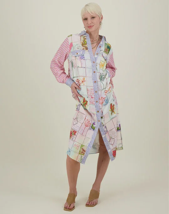 Fashion-Forward Offers ME Maggie hertiage utility shirt dress Limited Quantities