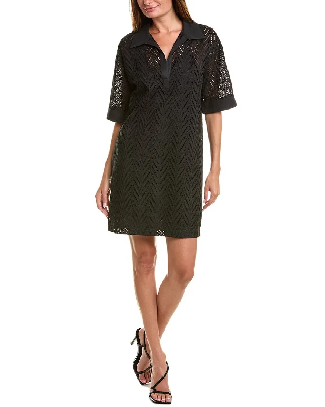 Fashion Forward Femininity Natori Shirt Dress Hollywood Glam Award - Show Style