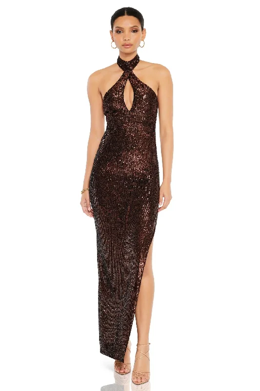 Weekend Exclusive Nookie Elite Gown - Chocolate Anniversary Sale