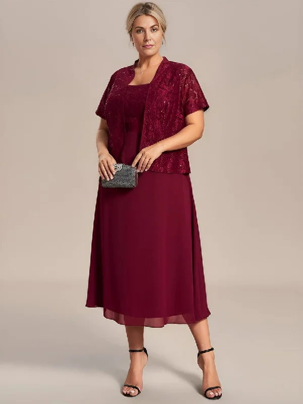 Limited Time Flash Sale Roycebridal Aella two piece mother of the bride suit in Burgundy s18 Express NZ wide Mid - Season Sale