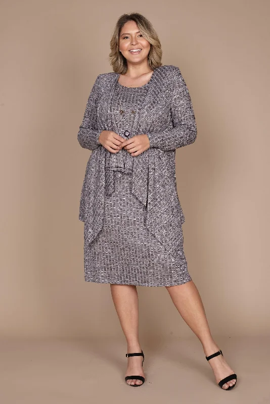 Unleash Your Fashion R&M Richards 9146W Short Plus Size Formal Dress Today Only