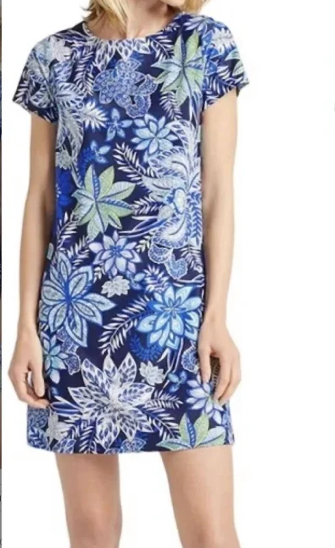 Best Deals Of The Season Ella In Grand Botanical Floral Navy Alluring Design