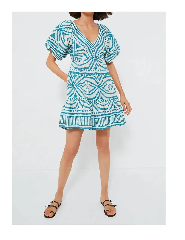 Holiday Attire Sale Jolie Ila Mini Dress In Lagoon Mother's Day Special