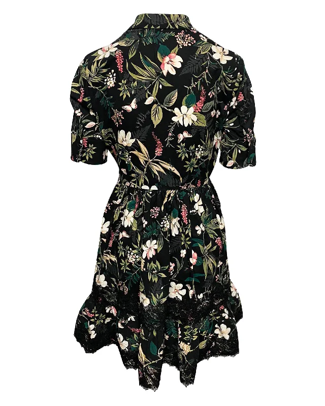 Trend Forward Threads Kate Spade Floral Dress in Multicolor Cotton Clearance Event