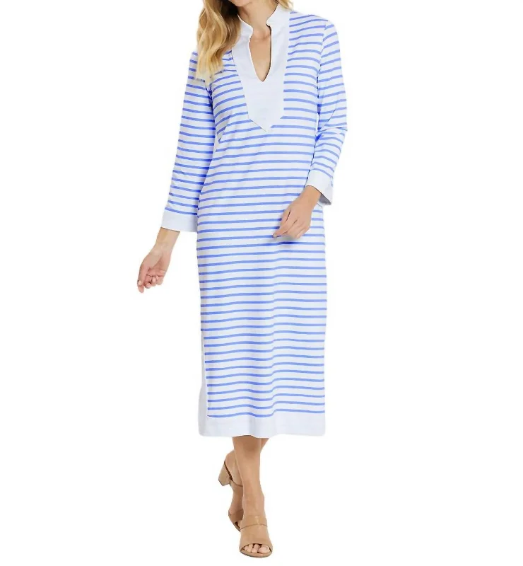 Effortless Style, Endless Impact Katie Dress Jude Cloth Maxi Dress In Everyday Stripe Vintage Retro Party Wear