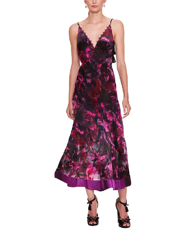 Sophisticated Style Offers Marchesa Notte Floral Dress Clearance Event