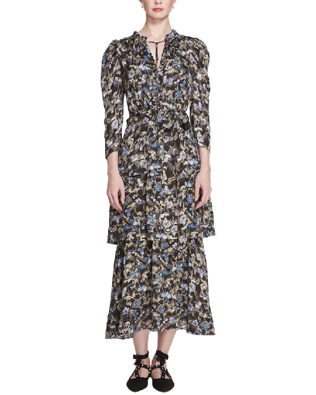 Luxury Casual Deals Marchesa Notte Floral Dress Urban Sophistication