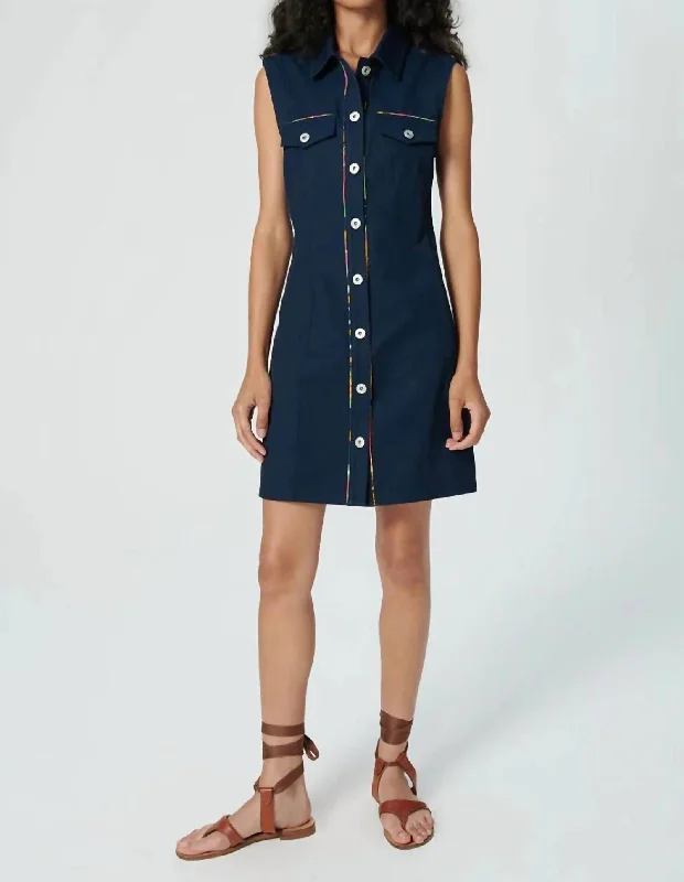 Forward Trendsetter Mint Mini Dress In Pachamama Deep Blue Limited - Edition Drops